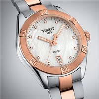 Orologio Tissot Donna Pr 100 Sport Chic in Acciaio T1019102211600 - T1019102211600